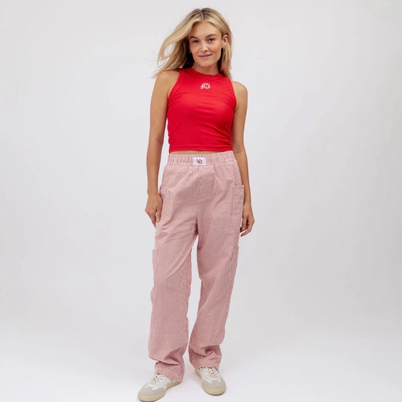 ALBION UTAH HIGH NECK TANK, RED CRIMSON NWT - Picture 7 of 9